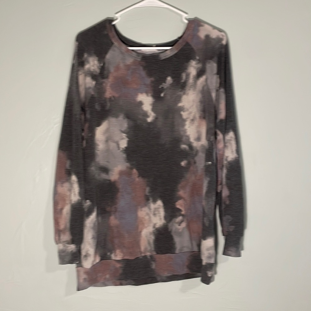 First love tie dye long sleeve